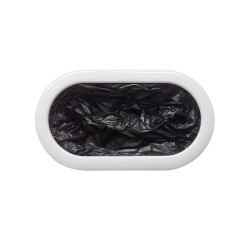 Сменные пакеты для умного мусорного ведра Townew Refill Ring R03 120 шт в упаковке Черный