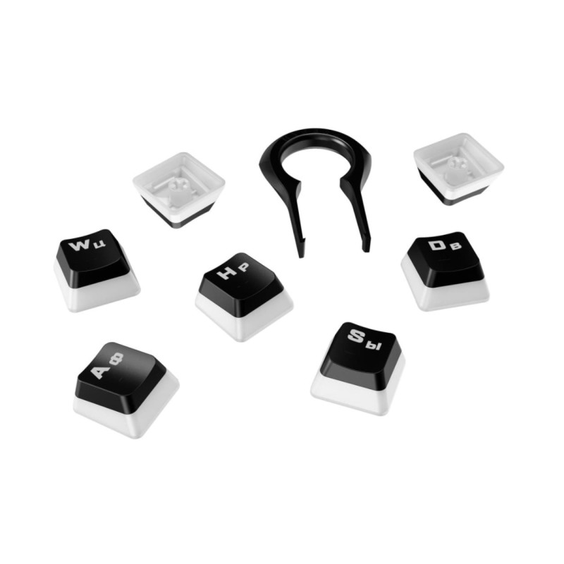 Набор кнопок на клавиатуру HyperX Pudding Keycaps Full Key Set Black 4P5P4AXACB