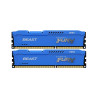 Комплект модулей памяти Kingston Fury Beast Blue KF316C10BK216 DDR3 16GB Kit 2x8GB 1600MHz