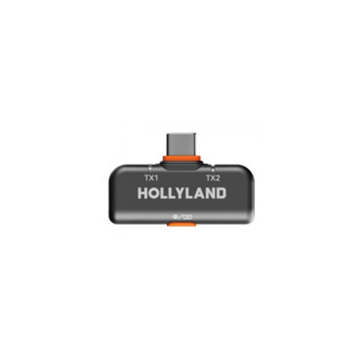 Петличный микрофон Hollyland Lark M2S Duo Черный
