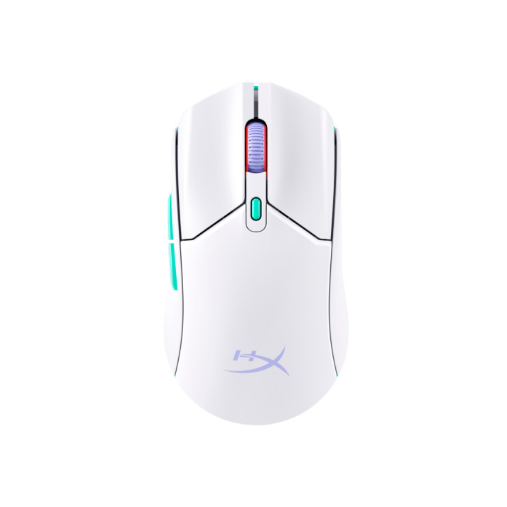 Компьютерная мышь HyperX Pulsefire Haste 2 Core Wireless (Wht/Grn/Pur) 8R2E7AA