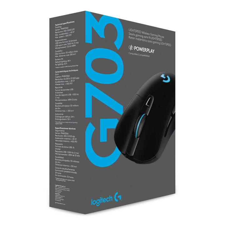 Мышь игровая беспроводная Logitech G703 LIGHTSPEED