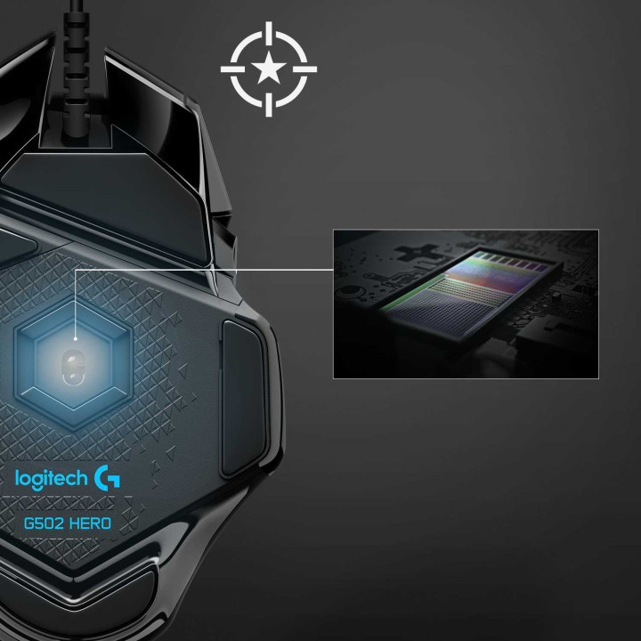 Мышь игровая Logitech G502 HERO (арт.