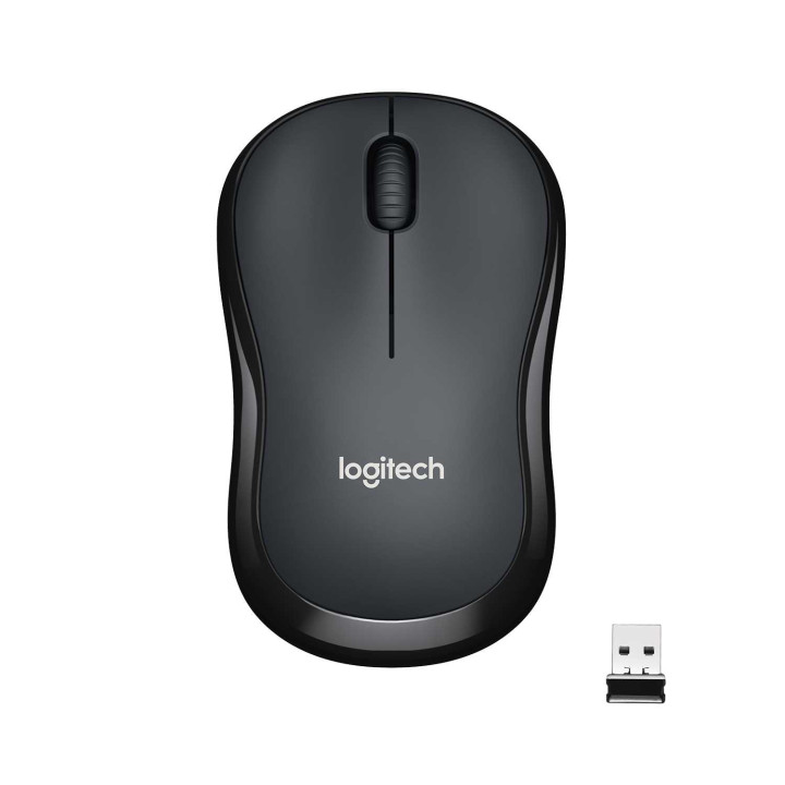 Мышь беспроводная Logitech M220 Silent Charcoal