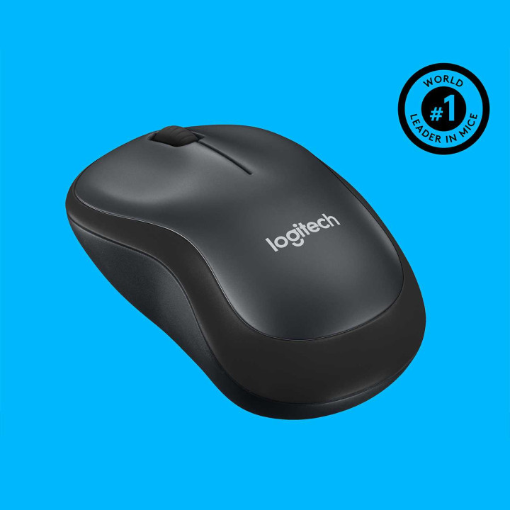 Мышь беспроводная Logitech M220 Silent Charcoal