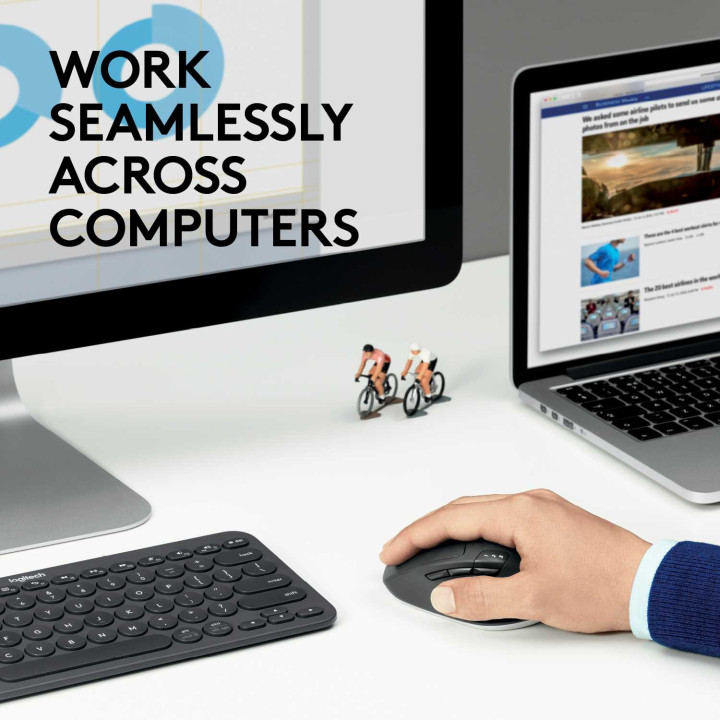 Мышь беспроводная Logitech M720 Triathlon (1000dpi,