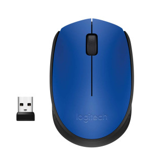 Мышь беспроводная Logitech M171 Blue (синяя,