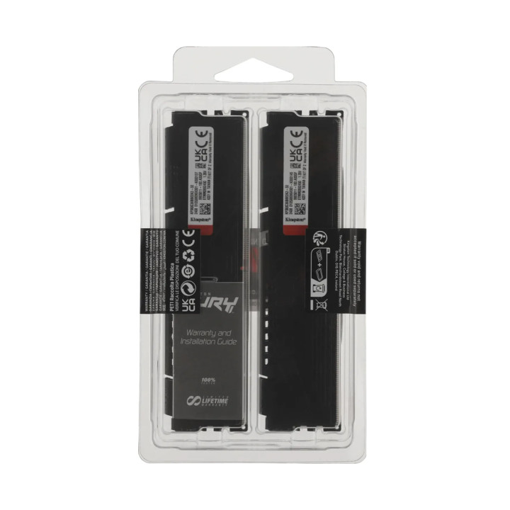 Комплект модулей памяти Kingston FURY Beast Black KF560C36BBE2K2-32 DDR5 32GB (Kit 2x16GB) 6000MHz