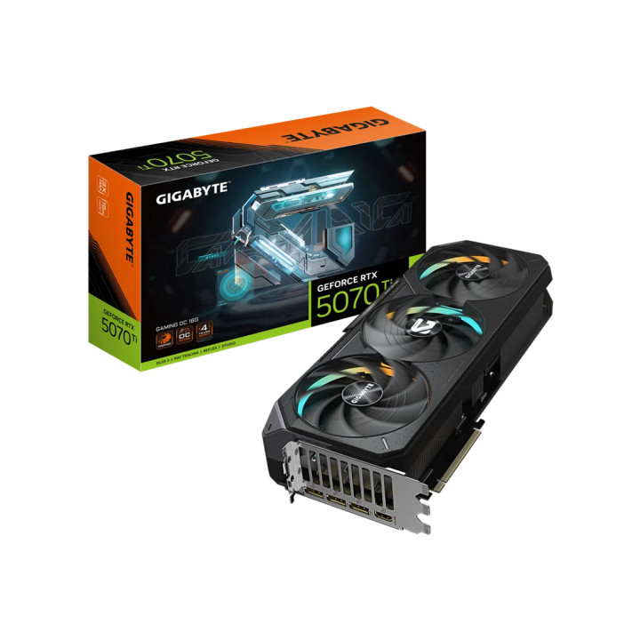 Видеокарта Gigabyte (GV-N507TGAMING OC-16GD) RTX5070Ti GAMING OC 16G